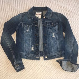 Distressed MUDD Jean Jacket